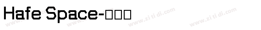 Hafe Space字体转换
